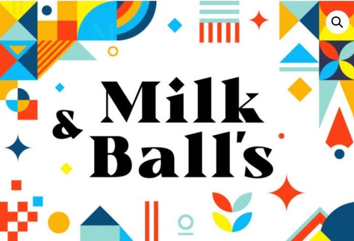 Milk and ball's Font