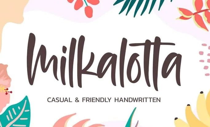 Milkalotta - Casual Handwritten Font