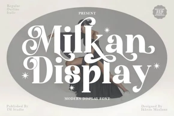 Milkan Display Font