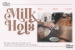 Milkan Display Font