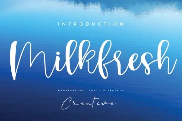 Milkfresh Font