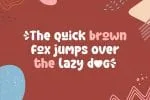 Milky Love Cute Display Font