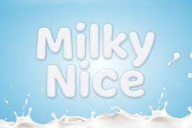 Milky Nice Font