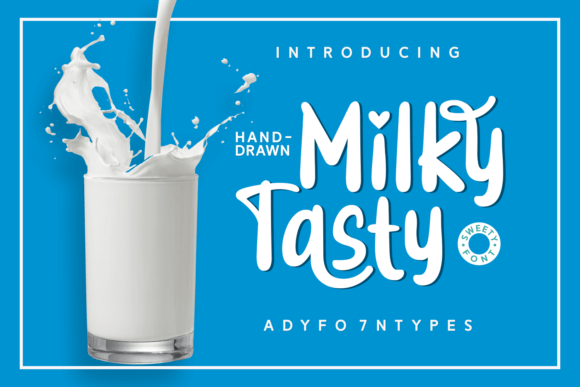 Milky Tasty Font