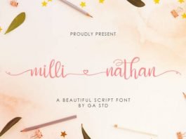 Milli Nathan Font