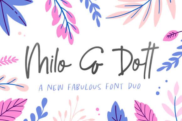 Milo & Dott Font