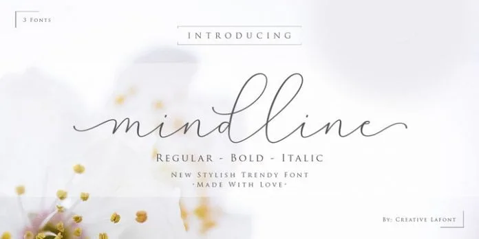 Mindline Script Font