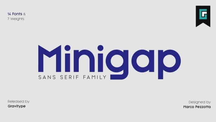 Minigap Font Family
