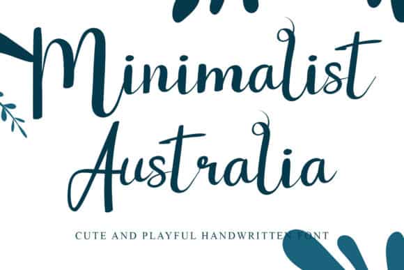 Minimalist Australia Font
