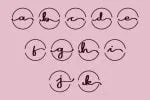 Minimalist Monogram Feminine Font