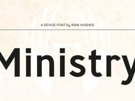 Ministry Font