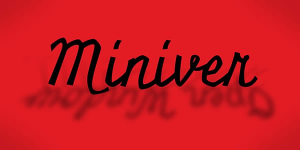 Miniver Pro Font