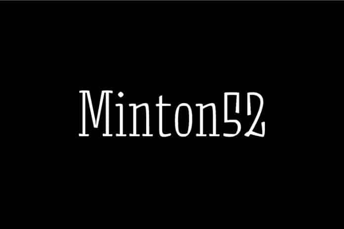 Minton52 Font