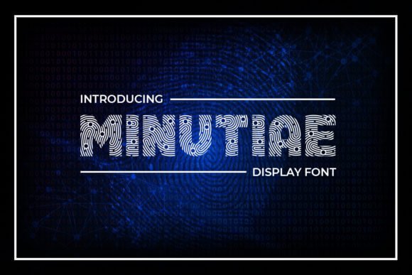 Minutiae Font