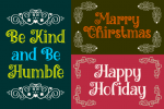 Miracles Christmas Font