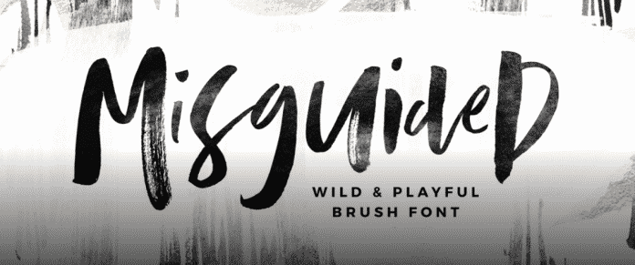 Misguided Font Trio