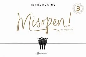 Misopen + Bonus 2 Font