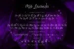 Miss Lavanda Font