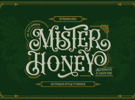 Mister Honey Typeface Font