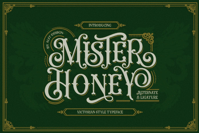 Mister Honey Typeface Font