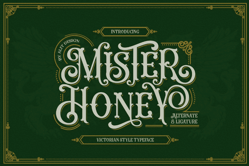 Mister Honey Typeface Font Mister Honey Typeface Font