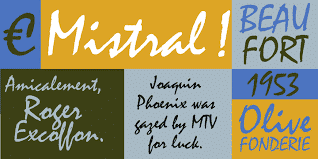 Mistral Font