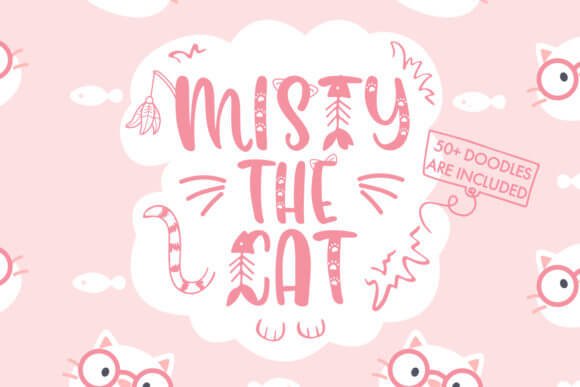 Misty the Cat Font