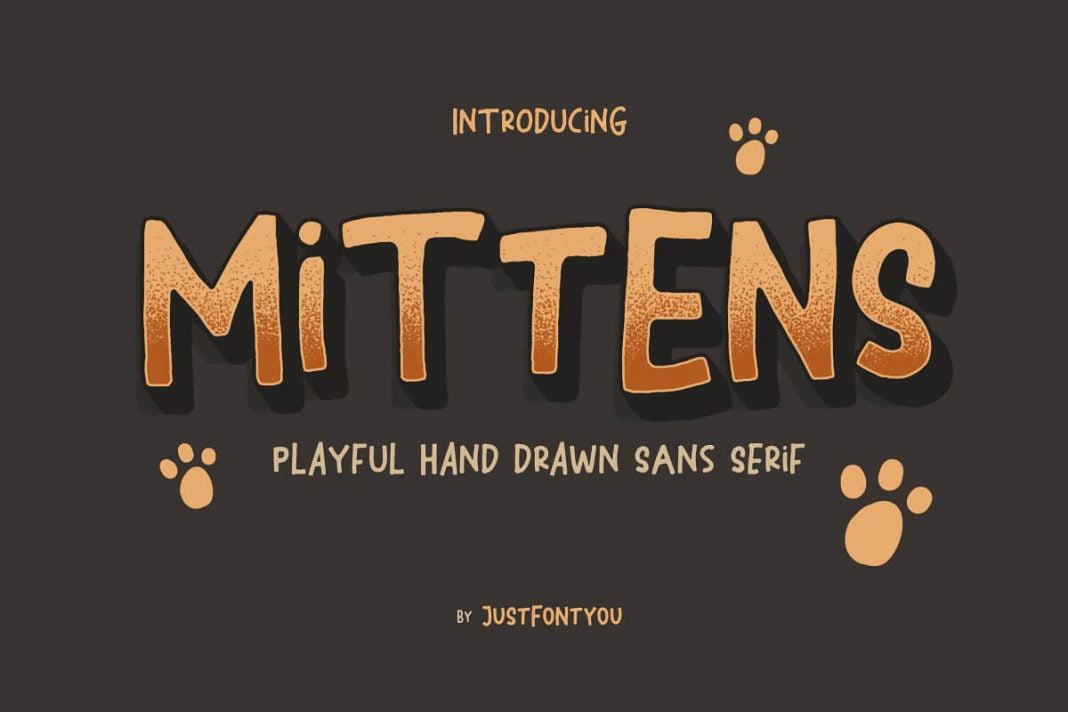 Mittens - Casual Fun Font