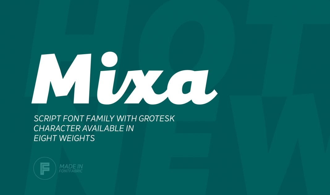 Mixa font Cyrillic