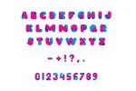 Mixan | bold color font