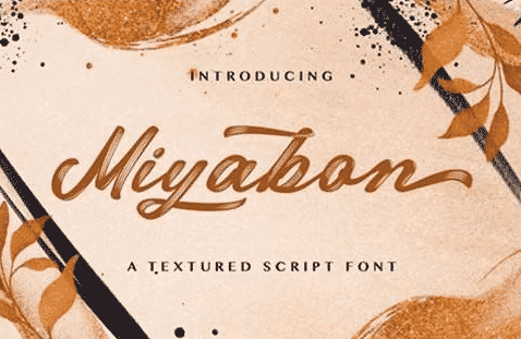 Miyabon Font Miyabon Font