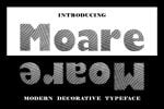 Moare Light Font