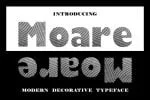 Moare Light Font
