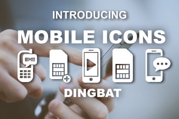 Mobile Icons Font