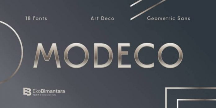 Modeco Font Family