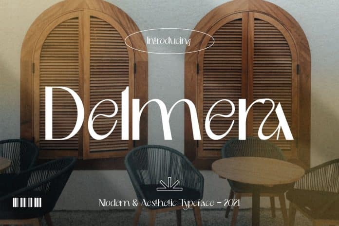 Modern & Aesthetic - Delmera Font