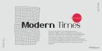 Modern Times Font