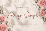 Modern and beautiful font collection vol 4