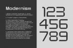 Modernhead Typeface
