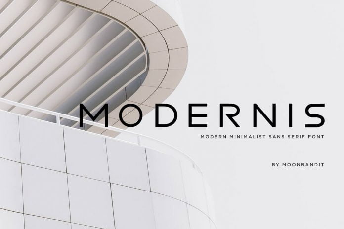 Modernis - Modern Minimalist font
