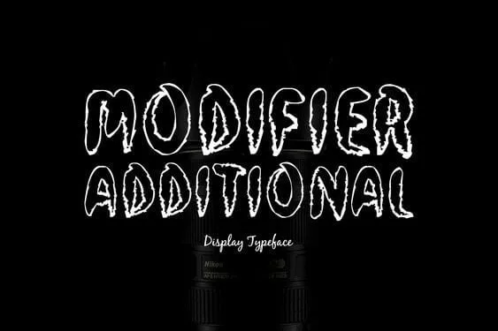 Modifier Additional Font