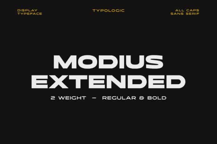 Modius Extended Font