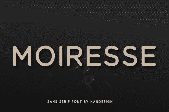 Moiresse Font