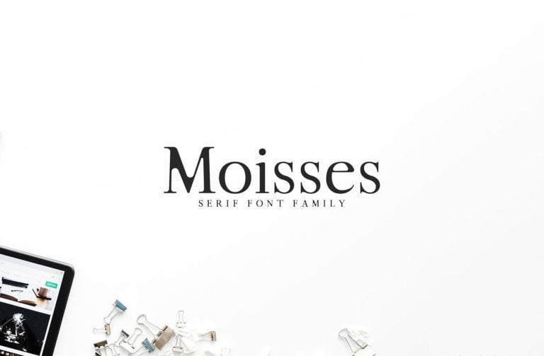 Moisses Serif Font Family Pack Font Free Download
