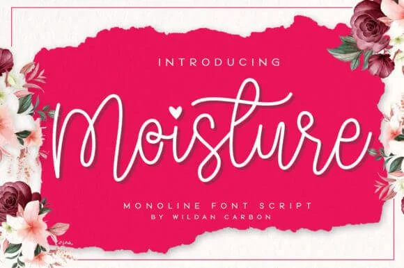 Moisture Font