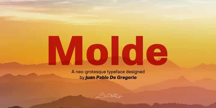 Molde Font Family