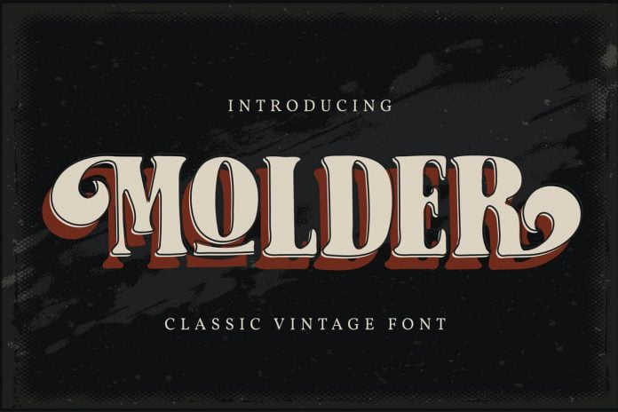 Molder Classic Vintage Font