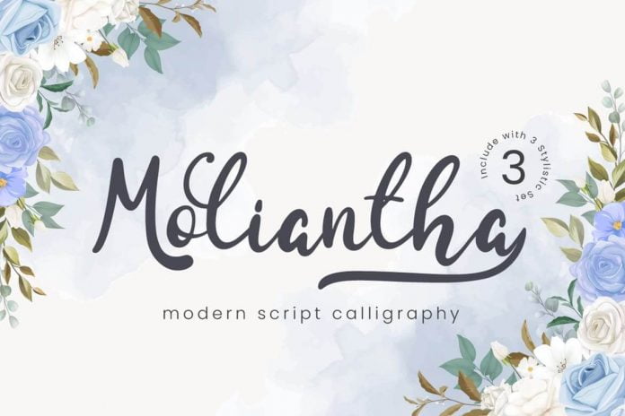 Moliantha - Script Calligraphy Font