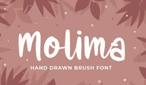 Molima - Hand Drawn Font