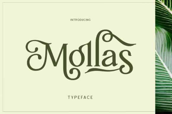 Mollas Typeface